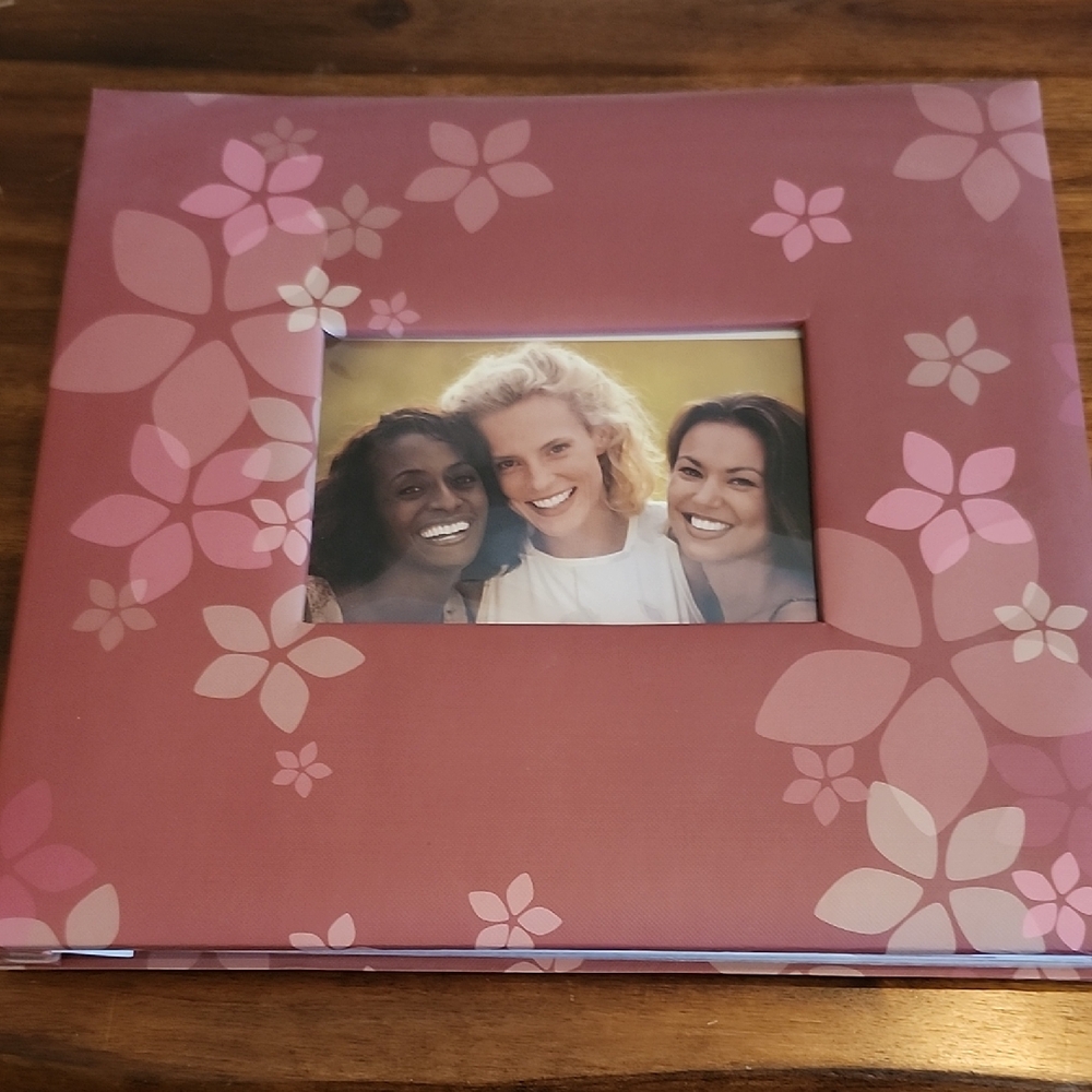 Floral Pink Photo Scrapbook 12 By 12 Album